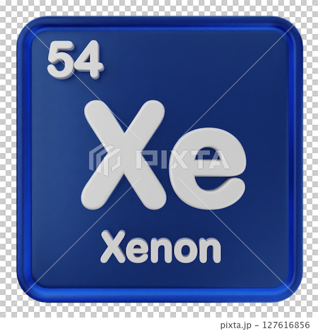 3d periodic table xenon 3d periodic table xenon 127616856