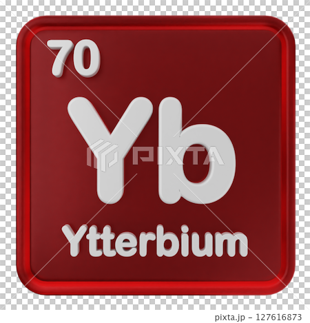 3d periodic table ytterbium 127616873