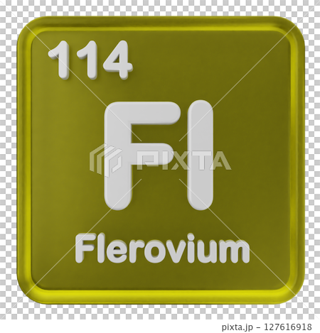 3d periodic table flerovium 127616918