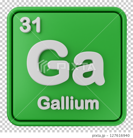 3d periodic table gallium 3d periodic table gallium 127616940