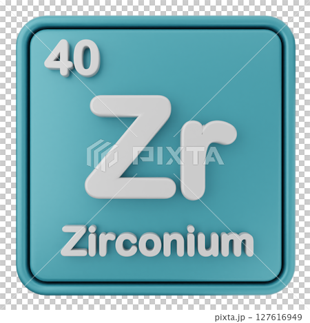 3d periodic table zirconium 127616949