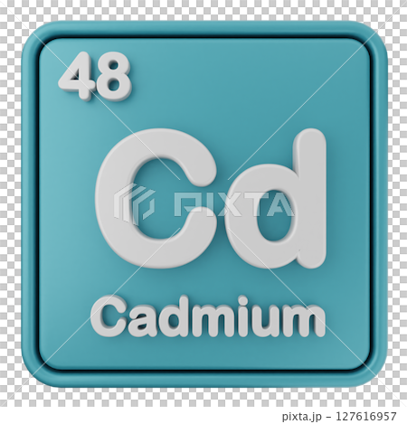 3d periodic table cadmium 127616957