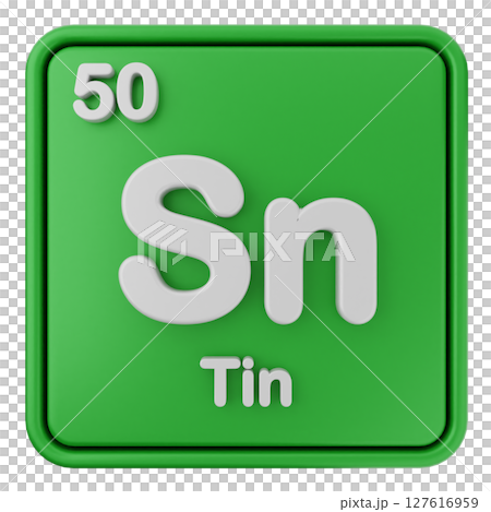3d periodic table tin 3d periodic table tin 127616959
