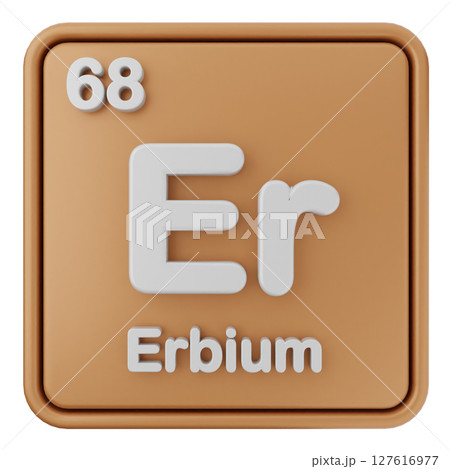 3d periodic table erbium 3d periodic table erbium 127616977