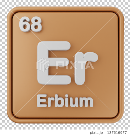 3d periodic table erbium 3d periodic table erbium 127616977