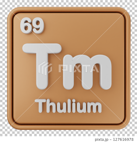 3d periodic table thulium 127616978