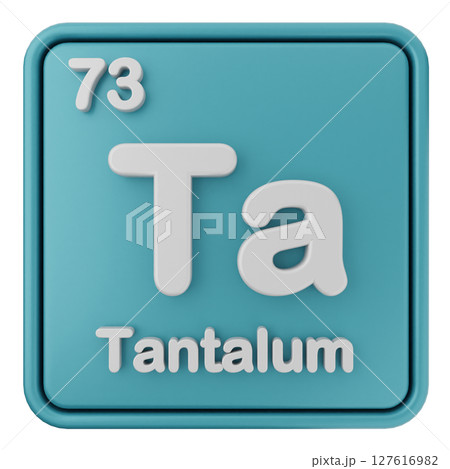 3d periodic table tantalum 127616982