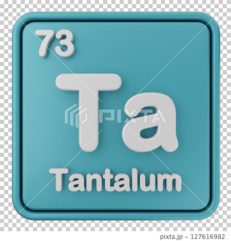 3d periodic table tantalum 127616982