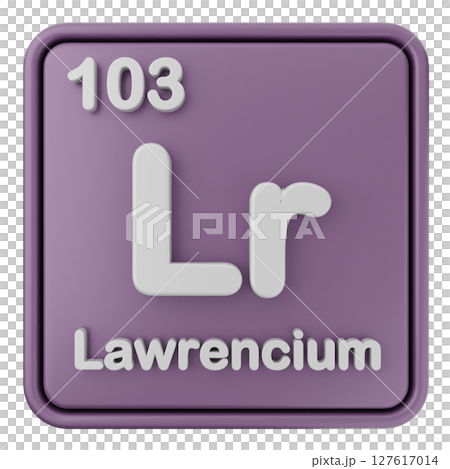 3d periodic table lawrencium 127617014