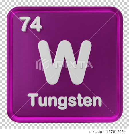 3d periodic table tungsten 3d periodic table tungsten 127617024