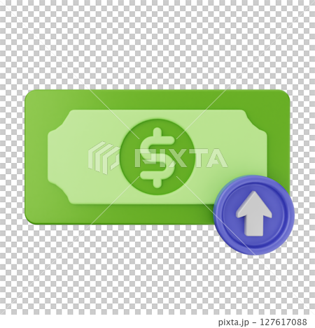 3d money dollar transfer 127617088