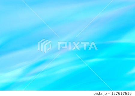 青、紫色系　流れるようなラインの抽象的背景 127617619