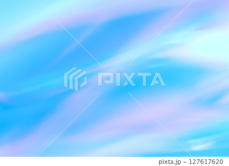 青、紫色系　ゆるやかなラインの抽象的背景 127617620