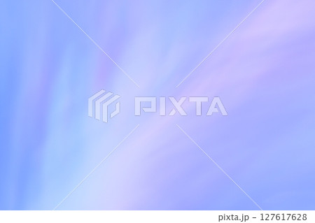 青、紫色系　流れるようなラインの抽象的背景 127617628