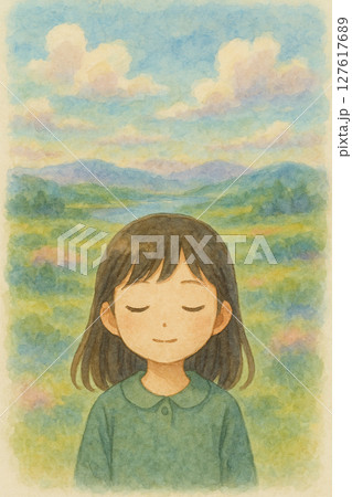 水彩画イラスト 127617689