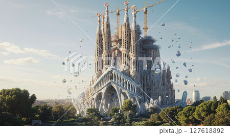 クリスタル神聖幾何学 サグラダファミリア クリスタル神聖幾何学 サグラダファミリア 127618892