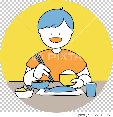 熱中症の対策_食事 熱中症の対策_食事 127619675