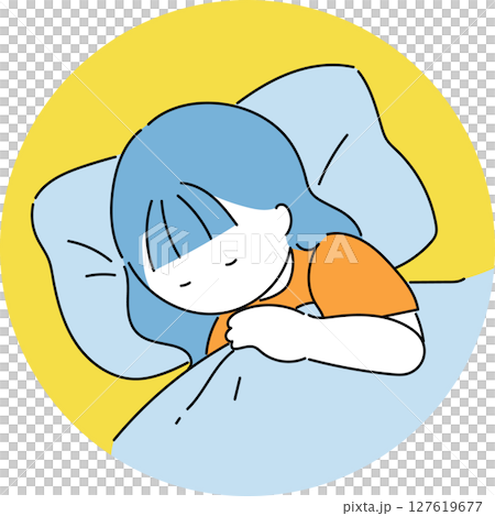 熱中症の対策_睡眠 熱中症の対策_睡眠 127619677