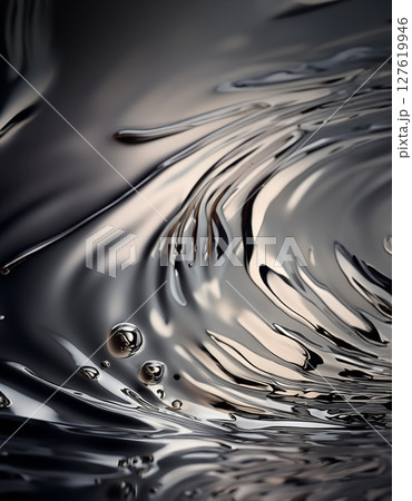 moving water pictures abstract pattern Images accompanying cosmetic advertising posters 127619946