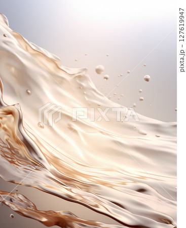 moving water pictures abstract pattern Images accompanying cosmetic advertising posters 127619947
