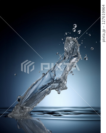 moving water pictures abstract pattern Images accompanying cosmetic advertising posters 127619964