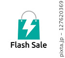 Flash Sale Lightning Bold Sale Logo 127620369