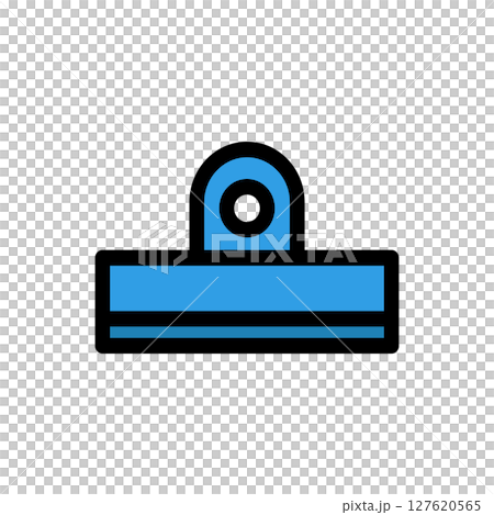 文具_カラー_クリップ 文具_カラー_クリップ 127620565