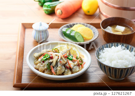 あじの南蛮漬け定食 あじの南蛮漬け定食 127621267