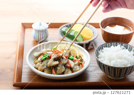 あじの南蛮漬け定食 127621271