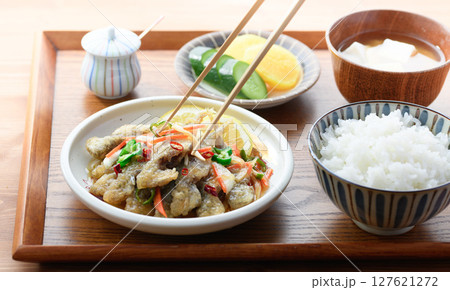 あじの南蛮漬け定食 127621272