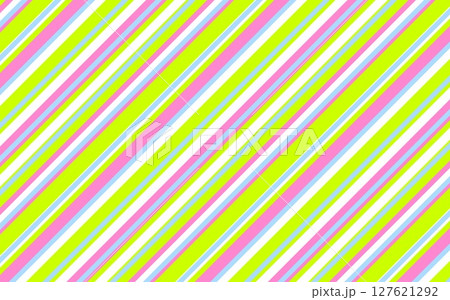 縞模様 カラフル ピンク グリーン 水色 縞模様 カラフル ピンク グリーン 水色 127621292