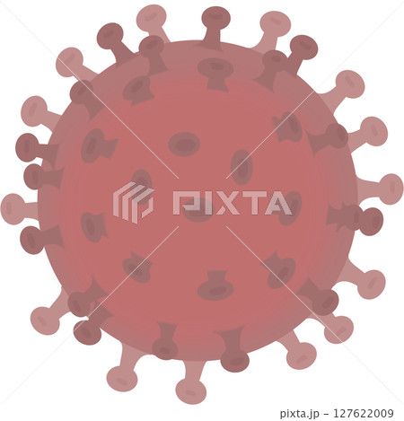 3d rendered illustration of a virus 127622009