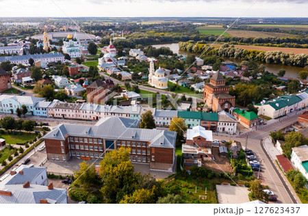 Cityscape of Kolomna, Moscow oblast, Russia Cityscape of Kolomna, Moscow oblast, Russia 127623437