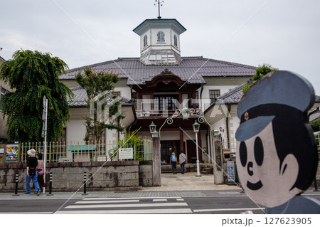 滋賀県近江八幡の水郷の初夏の風景 滋賀県近江八幡の水郷の初夏の風景 127623905