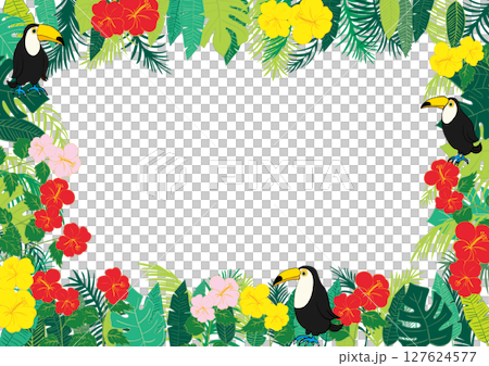 熱帶材質框架 4 非常適合夏天 熱帶材質框架 4 非常適合夏天 127624577