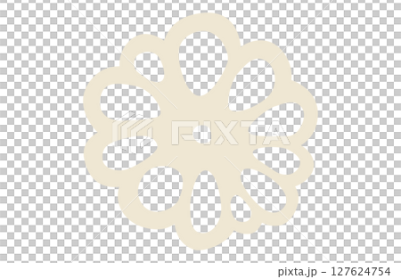 レンコンのベクターイラスト 蓮根 れんこん 127624754