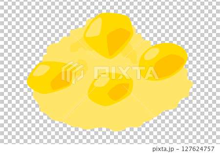 栗きんとんのベクターイラスト 127624757