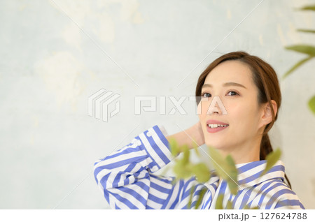 女性ポートレート 127624788