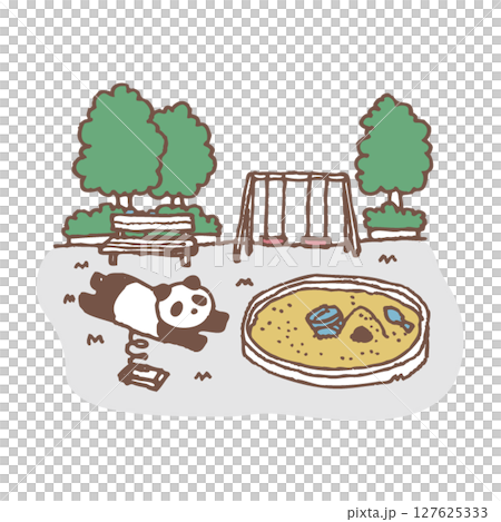  公園 127625333