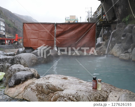 天ヶ瀬温泉露天風呂　薬師湯　大分県日田市天瀬町湯山 127626193