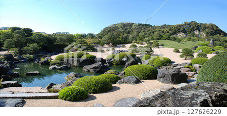Adachi museum of art / 広大な日本庭園・和風庭園(足立美術館，島根県安来市) 127626229