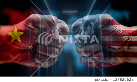 デジタル時代の中での中国とアメリカのデジタルパワー闘争 127626628