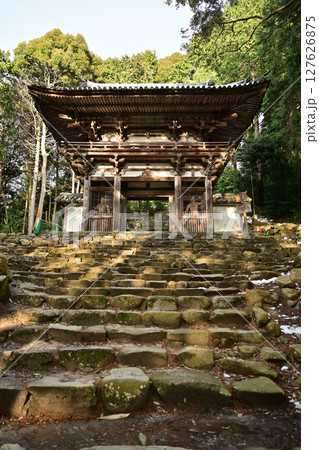 滋賀県 安土城跡 仁王門 滋賀県 安土城跡 仁王門 127626875