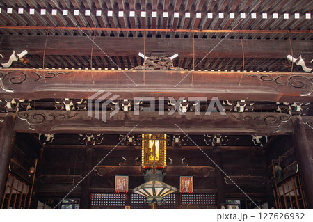 【京都風景】因幡薬師（平等寺）がん封じで有名な古寺名刹 127626932