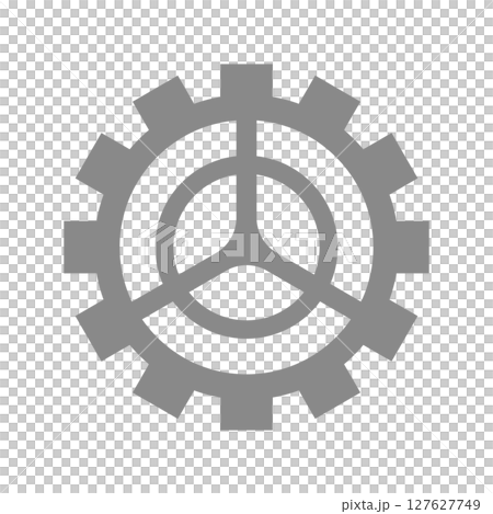 歯車のシンプルなベクターアイコン_2 歯車のシンプルなベクターアイコン_2 127627749