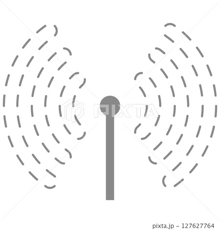 インターネットの通信状況のベクターアイコン_4 127627764