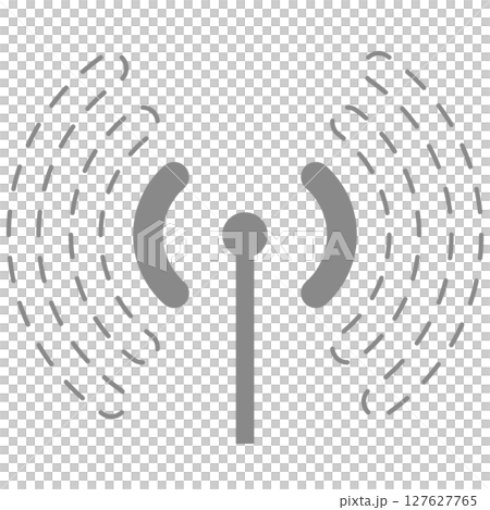 インターネットの通信状況のベクターアイコン_3 127627765