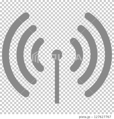 インターネットの通信状況のベクターアイコン_1 インターネットの通信状況のベクターアイコン_1 127627767