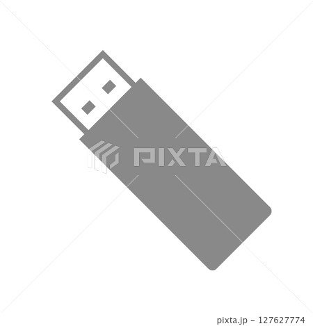 USBのベクターアイコン USBのベクターアイコン 127627774