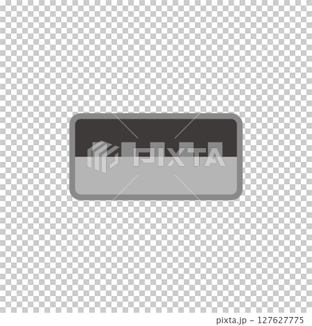 USB Type-Aのコネクター形状 USB Type-Aのコネクター形状 127627775
